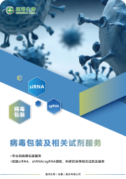 病毒包裝及相關(guān)試劑服務(wù)